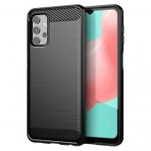 Husa Cover Silicon Carbon pentru Samsung Galaxy A52/A52 5G Negru